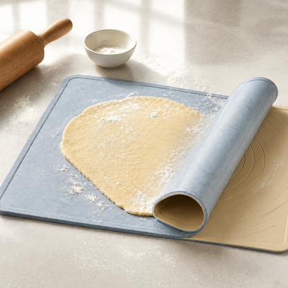 Dual-Temperature Pastry Rest Mat – Reversible Silicone Baking & Proofing Mat