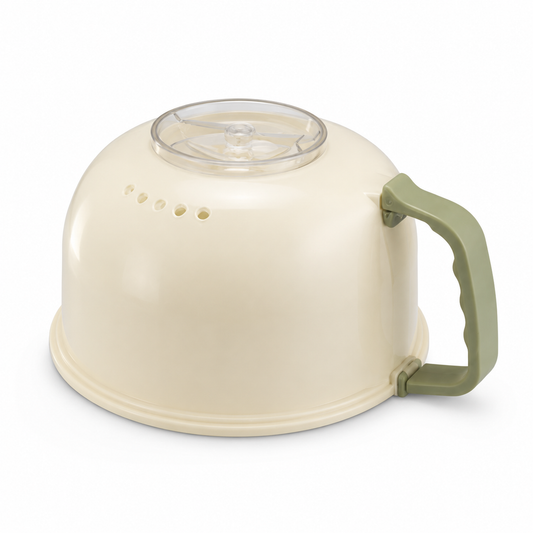 Steam-Clean Microwave Dome – Microwave Splatter Cover with Steam Cleaning